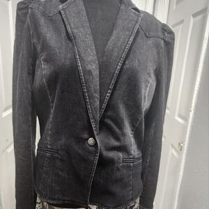 Women's Denim Blazer